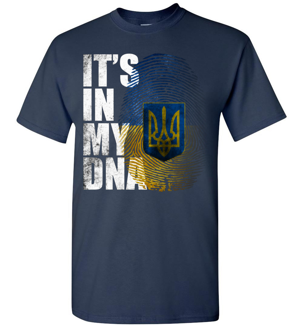2023 Its in My DNA Ukrainian Support Ukraine I Stand with Ukraine Unisex Shirt Gift Women Mena