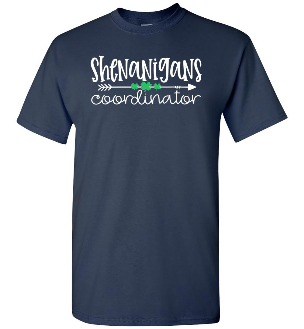 2023 Shenanigans Coordinator St Patrick's Day Teacher Unisex Shirt Gift Men Women
