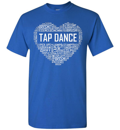 2022 Tap Dance Heart Lover Tap Dancer Dancing Teacher Unisex Shirt Gift Women Men