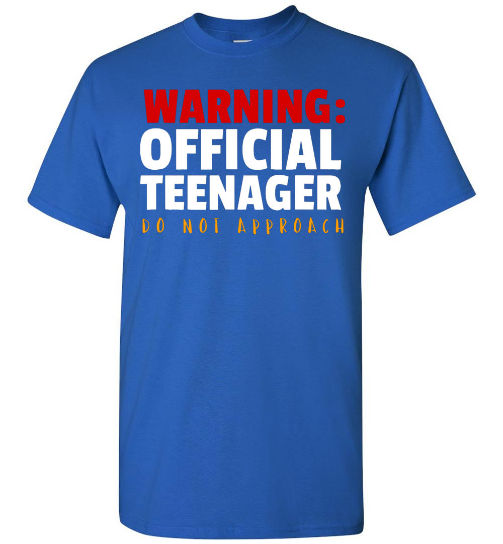 Official Teenager 13 Year Old Funny 13th Birthday 13 Years Shirt Gift Boys Girls