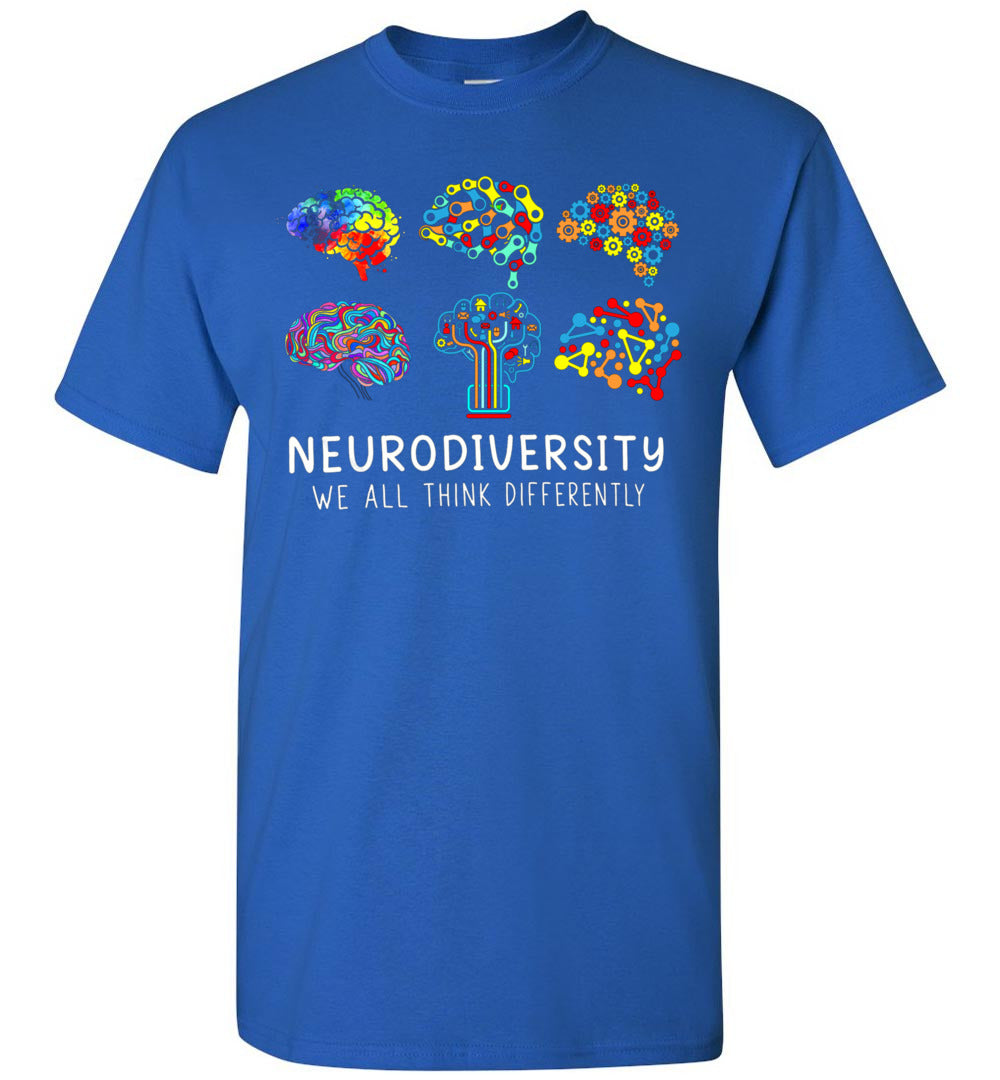 2023 Neurodiversity Embrace ADHD Autism Awareness Unisex Shirt Gift Women Men