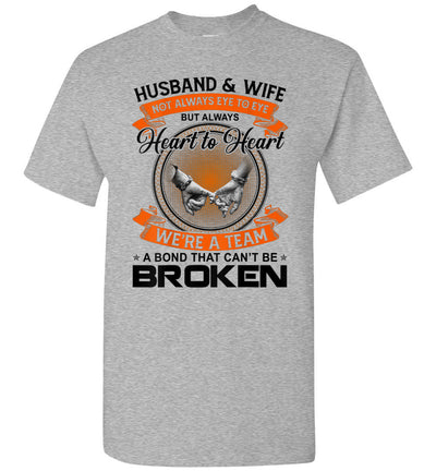 Husband and Wife Not Always Eye to Eye