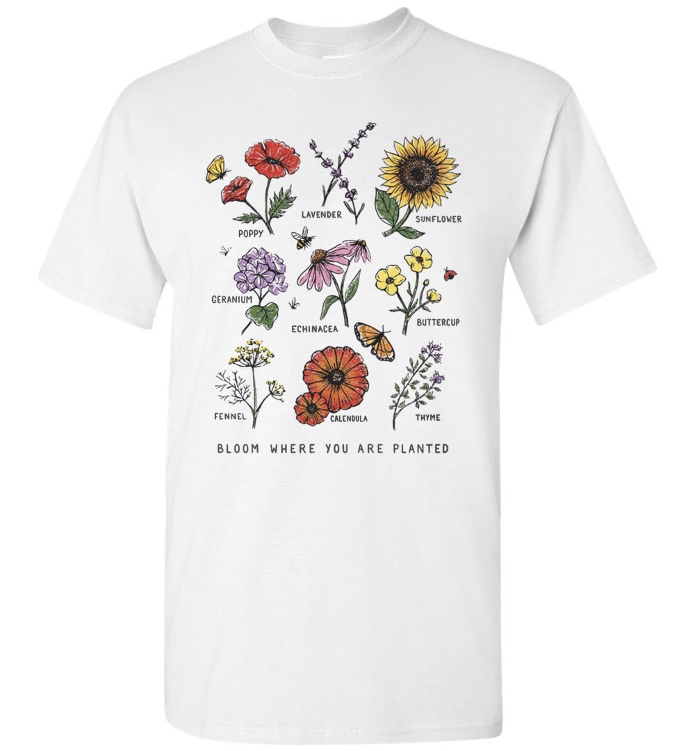 Bloom where you are planted ca1 TS