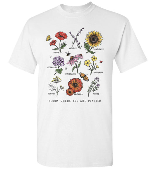 Bloom where you are planted ca1 TS