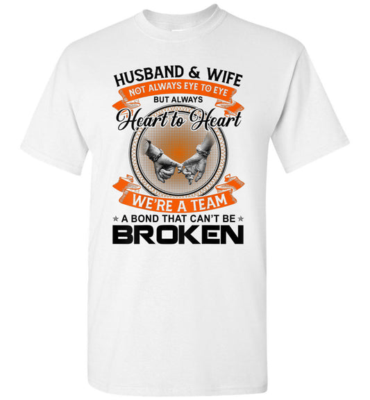 Husband and Wife Not Always Eye to Eye