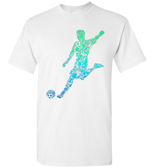 Soccer Player Boys Kids Youth Men Unisex Shirt Gift Women Men