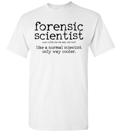 2023 Forensic Scientist Definition Dictionary Science Funny Unisex Shirt Gift Women Men