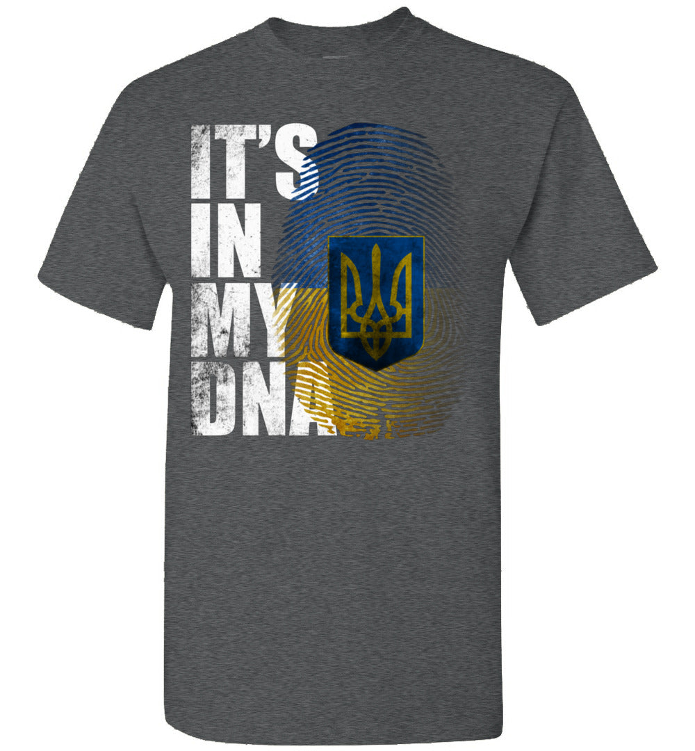2023 Its in My DNA Ukrainian Support Ukraine I Stand with Ukraine Unisex Shirt Gift Women Mena