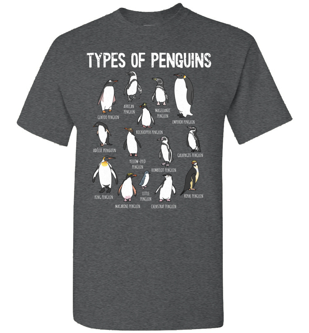 2023 Penguin Tshirt, Penguin Lover Shirt, Penguins of The World Unisex Shirt Gift Women Men