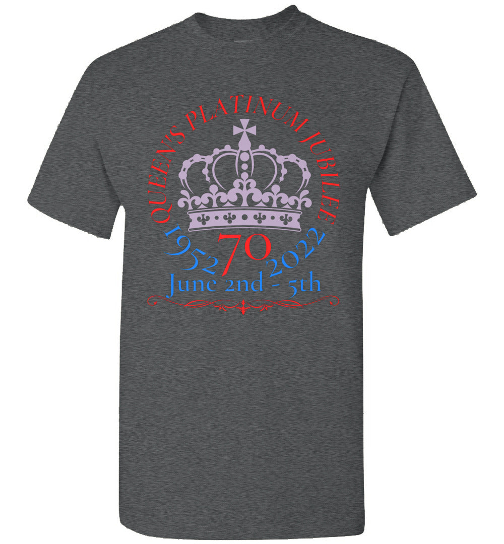 Modern Supply Tee Queen's Jubilee 2022 British UK Monarch Queen Platinum (1) A Unisex Shirt Gift Men Women