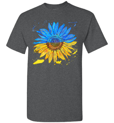 2023 Ukraine Flag Sunflower Vintage I Stand with Ukraine Ukrainian Support Unisex Shirt Gift Women M