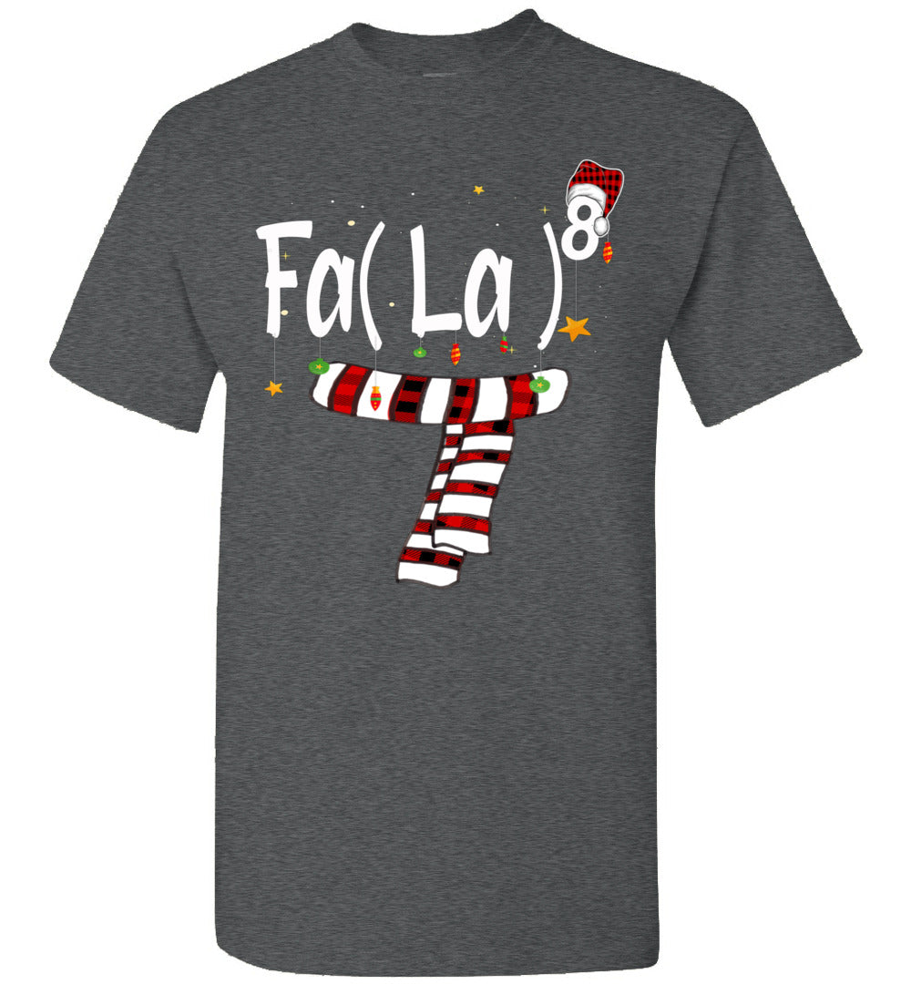 FA (la) 8 Santa Red Plaid Claus