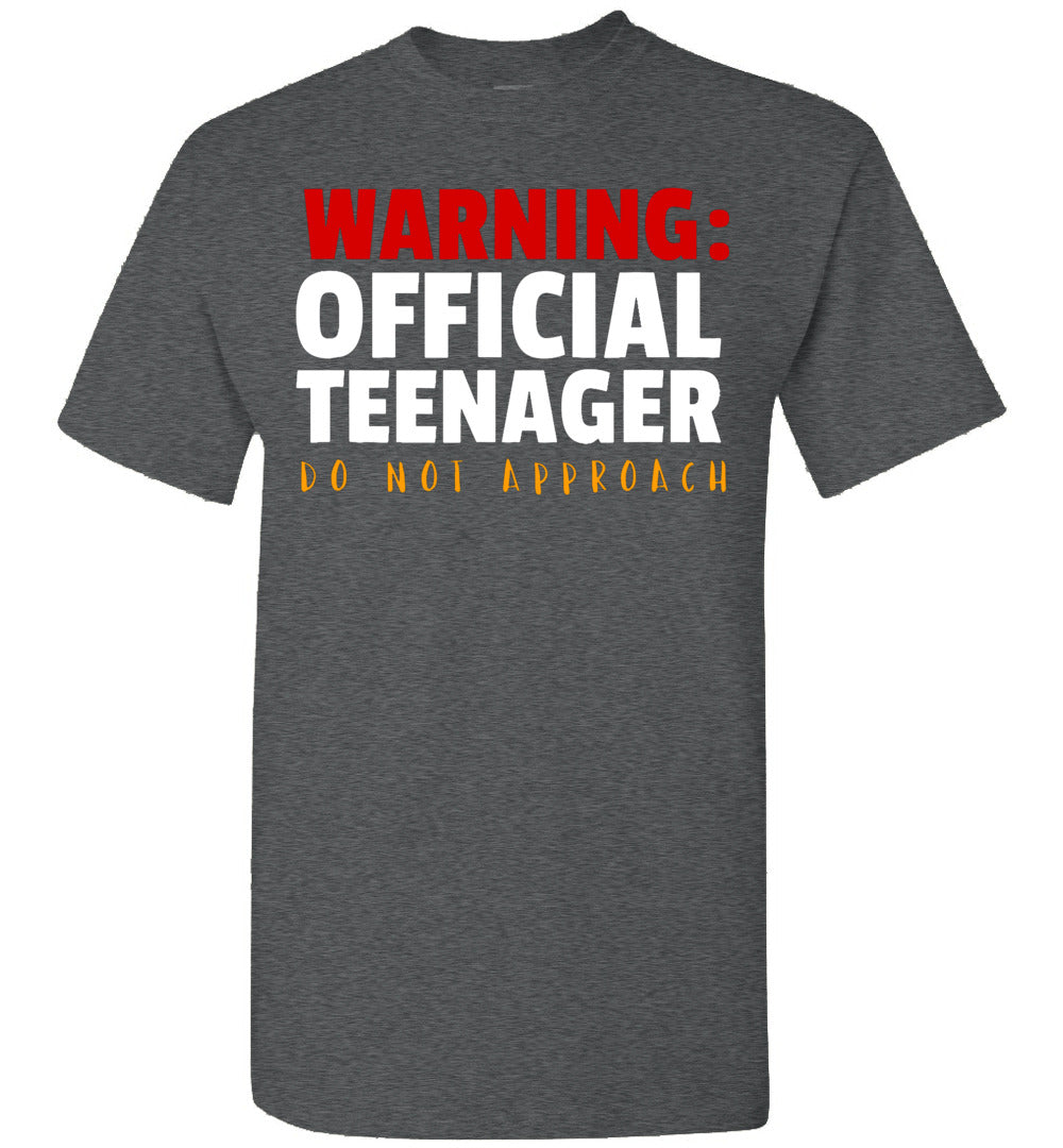 Official Teenager 13 Year Old Funny 13th Birthday 13 Years Shirt Gift Boys Girls