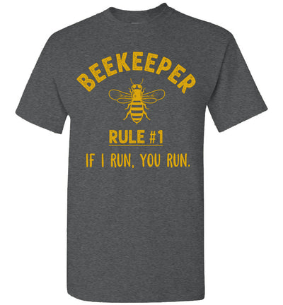 2023 Beekeeper If I Run You Run Save Bees Climate Change Funny Beekeeping (1) Unisex Shirt Gift Wome