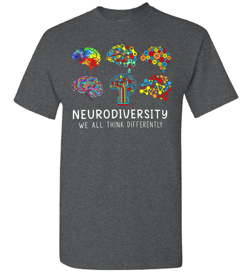 2023 Neurodiversity Embrace ADHD Autism Awareness Unisex Shirt Gift Women Men