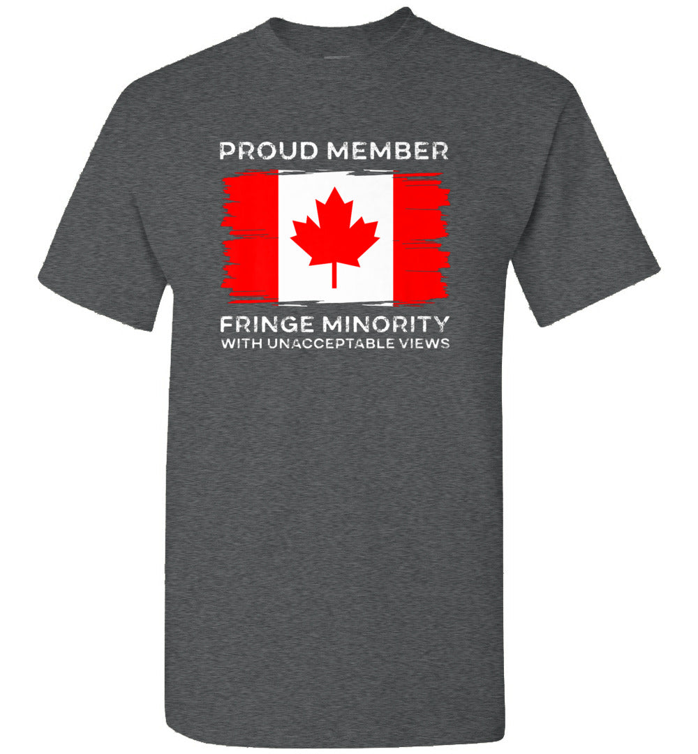 Proud Member Fringe Minority with Unacceptable Views Trucker Unisex Shirt Gift Women Men