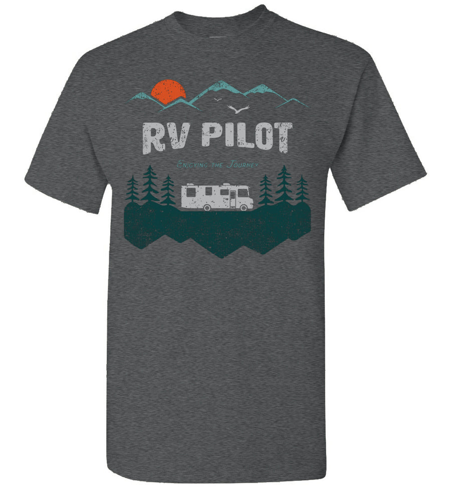 2022 Rv Pilot Camping Motorhome Travel Vacation Camper Camp Unisex Shirt Gift Women Men
