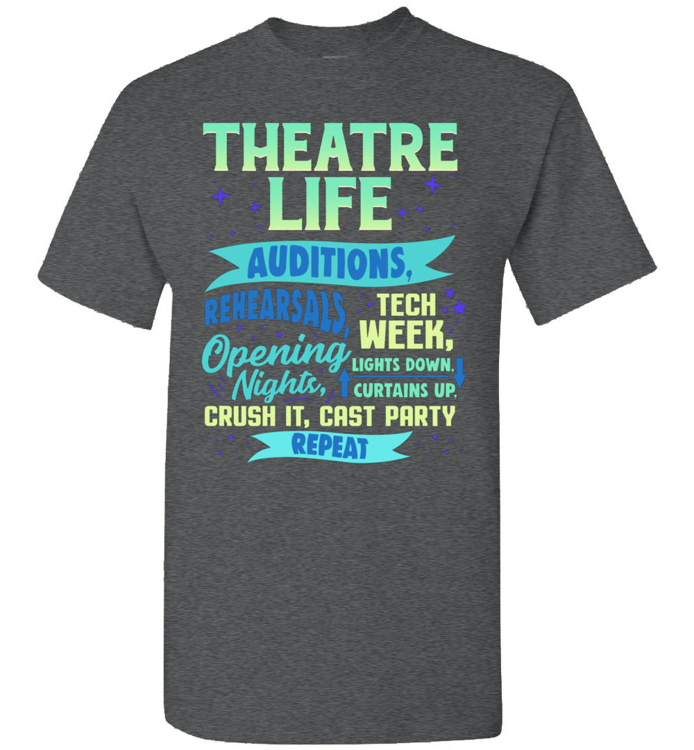 2023 Theatre Nerd Actor Actress Funny Musical Theater Thespian Unisex Shirt Gift Women Men
