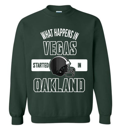 what happens vegas oakland ca23 ca15 TS sweatshirt