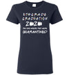 8th Grade Graduation 2020 The One Where They were Quarantined Toilet Paper Women's Shirt
