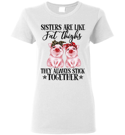 sisters are like ca1 TS womens
