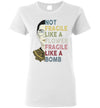 Not Fragile Like A Flower But A Bomb Ruth Ginsburg RBG Women's Shirt