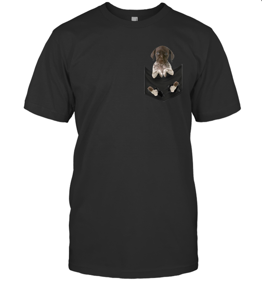 German Shorthaired Pointer in your pocket unisex shirt gift for dogs lovers owners