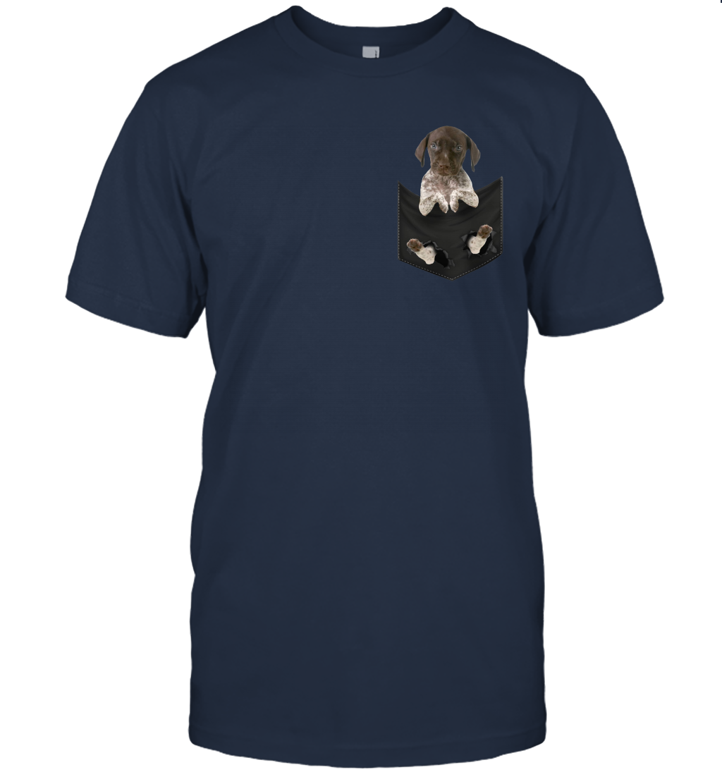 German Shorthaired Pointer in your pocket unisex shirt gift for dogs lovers owners