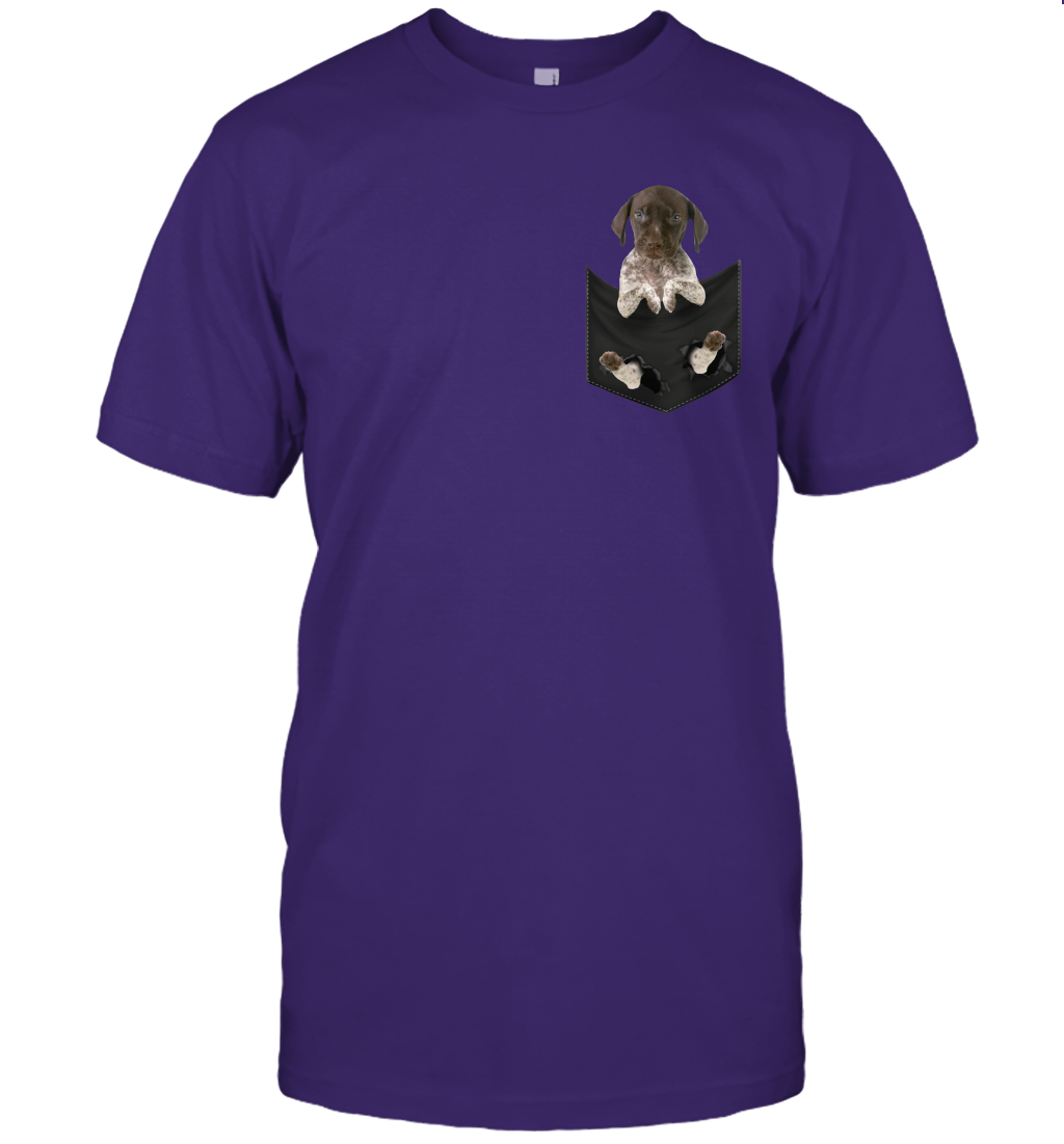 German Shorthaired Pointer in your pocket unisex shirt gift for dogs lovers owners