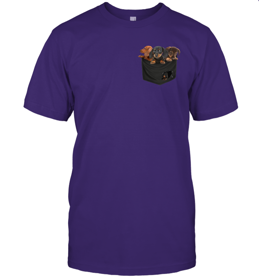 Funny dachshund in your pocket unisex shirt gift for doxie dogs lovers owners