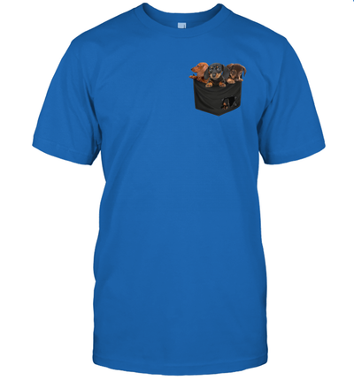 Funny dachshund in your pocket unisex shirt gift for doxie dogs lovers owners