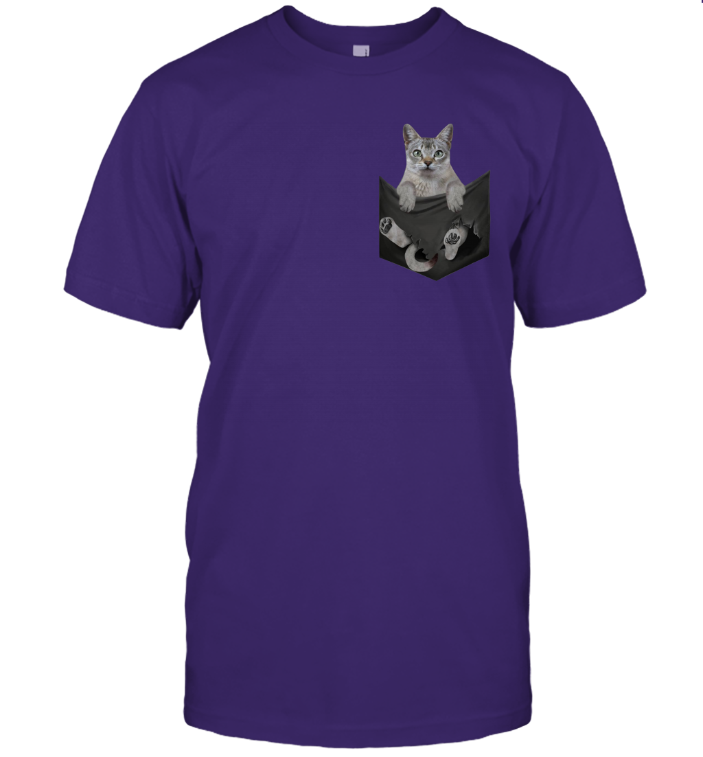 Singapura Cat in your pocket unisex shirt gift for cats lovers owners