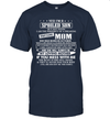 Yes I'm A Spoiled Son of A Freaking Awesome Mom She was Born in October Shirt