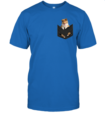 Rough collie in your pocket unisex shirt gift for dogs lovers owners