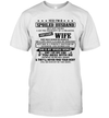 Yes I'm A Spoiled Husband of A Freaking Awesome Wife She was Born in March Unisex Shirt 1