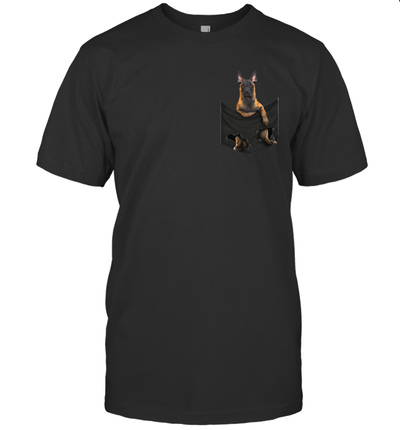 Belgian Shepherd in your pocket unisex shirt gift for dogs lovers owners