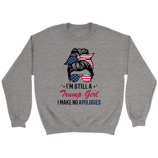 trump girl crewneck sweatshirt teelaunch