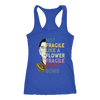 Not Fragile Like A Flower But A Bomb Ruth Ginsburg RBG Racerback Tank
