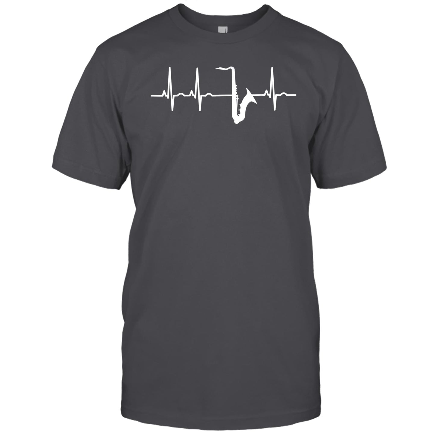 Saxophone Heartbeat I Sax Musician Gift