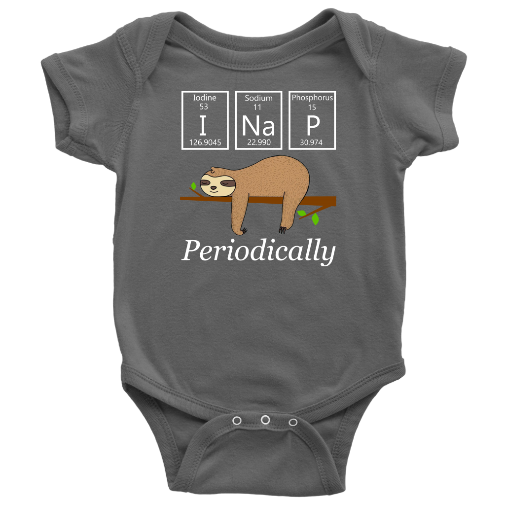 Sloth Nap Periodically Body Suit Onesie
