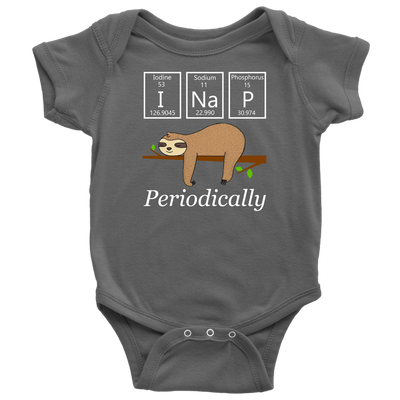 Sloth Nap Periodically Body Suit Onesie