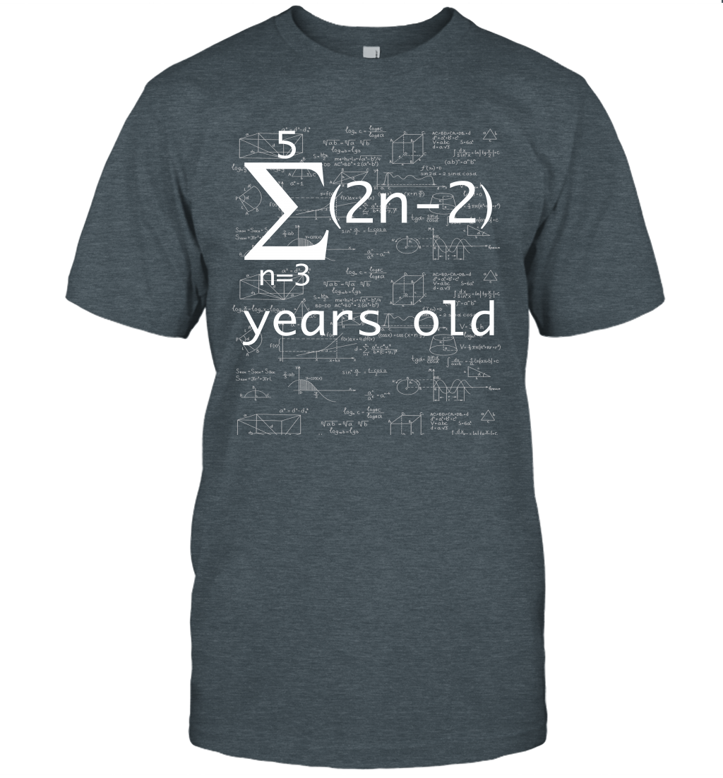 Funny Math 18th Birthday Shirt for 18 Years Old Nerdy Geeky Nerds Geeks Science Lovers