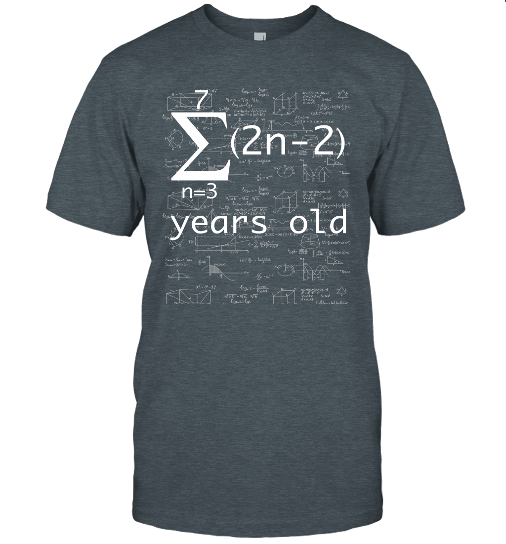 Funny Math 40th Birthday Shirt for 40 Years Old Nerdy Geeky Nerds Geeks Science Lovers