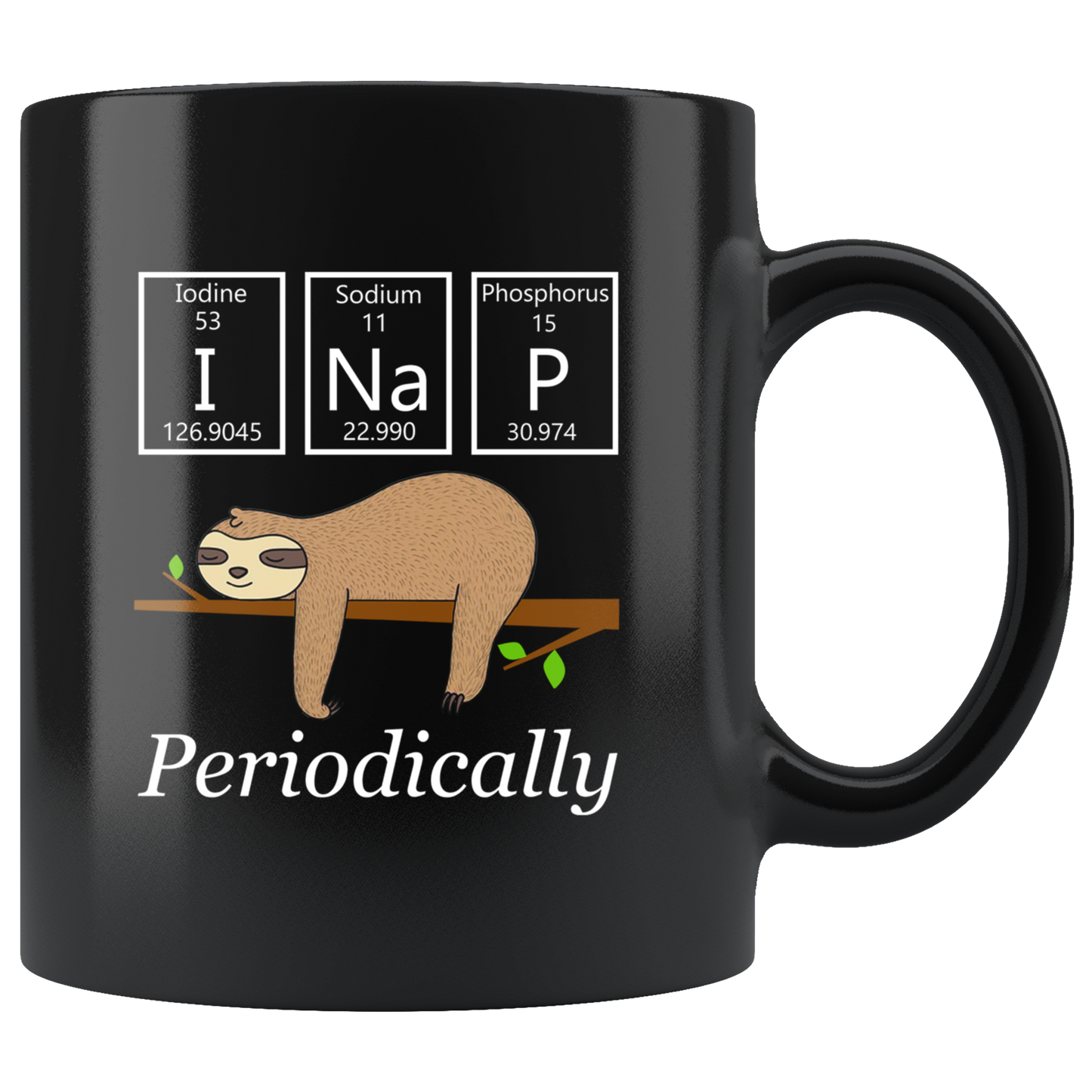 Sloth Nap Periodically CA1 mug teelaunch