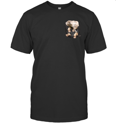 Elephant in your pocket unisex shirt gift for animal lovers owners