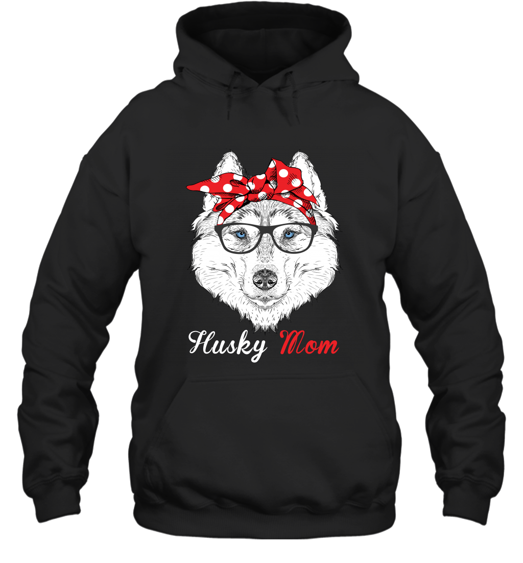 Funny Husky Mom Hoodie Mother's day gift for Dog Lover Owner