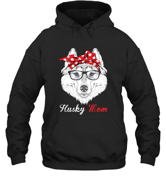 Funny Husky Mom Hoodie Mother's day gift for Dog Lover Owner