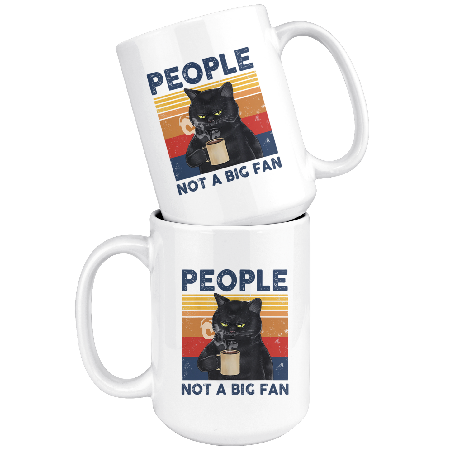 People not big fan ca27 mug