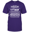 Yes I'm A Spoiled Son of A Freaking Awesome Mom She was Born in April Shirt