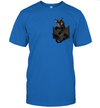 Black cat in your pocket unisex shirt gift for cats lovers owners